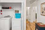 Washer and dryer off the kitchen